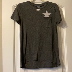 Modern Lux casual gray tee